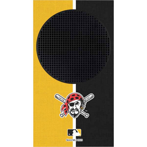MLB Pittsburgh Pirates Split Xbox Series S Console Skin